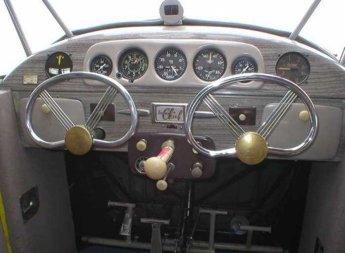 Early 1940s Aeronca Chief Trainer Plane, Interior